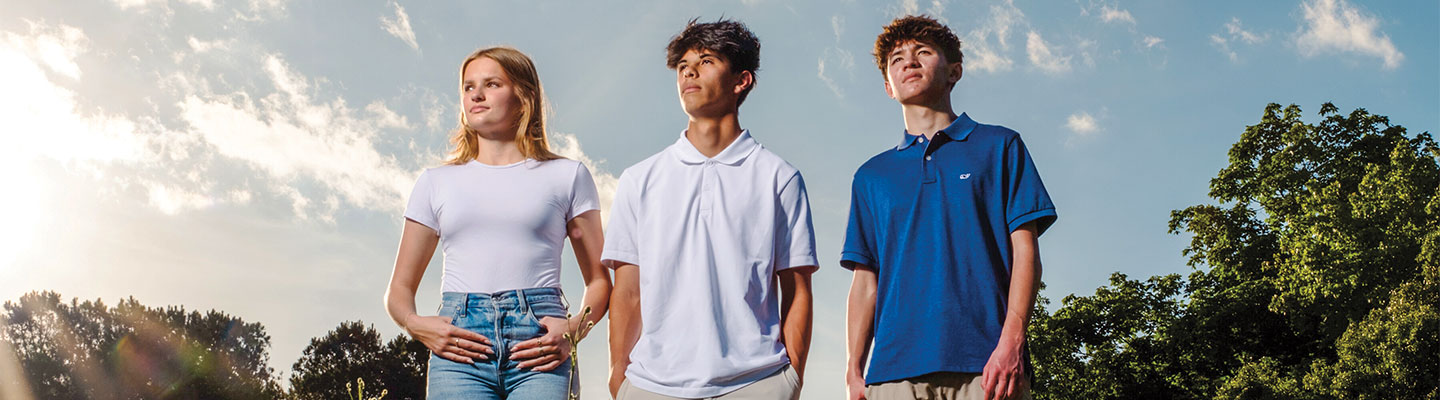 Image of three teens